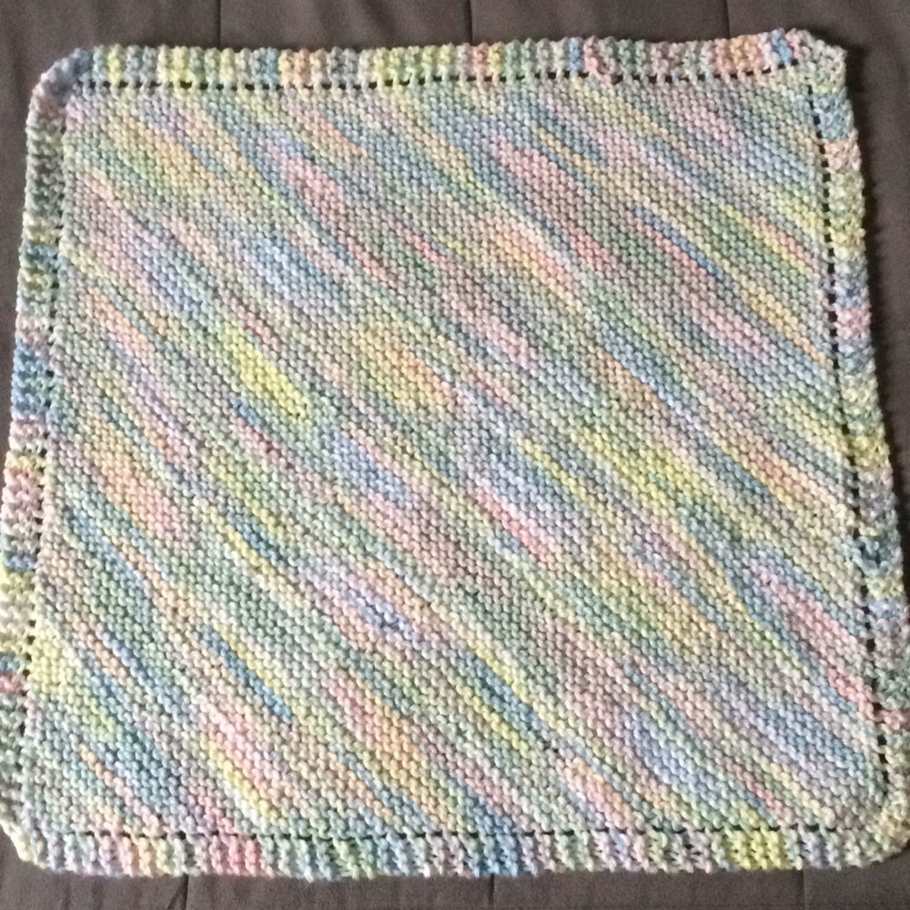 HANDMADE Preemie Knitted Blanket